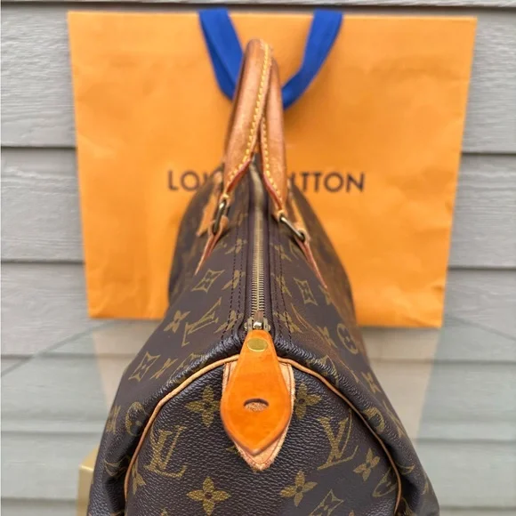 🤎🧡 Louis Vuitton Monogram Speedy 40 - Picture 9 of 15
